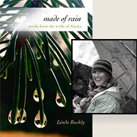 Linda with Made of Rain book